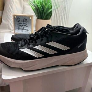 Adidas Black and White Adizero SL Sneakers